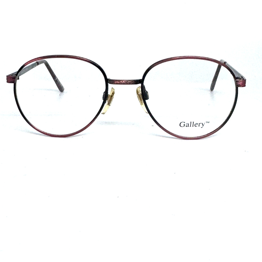 Vintage Gallery Eyeglass‎ Frame MIDO KENMARK 50-20-135 Ant Brown Bronze H2294